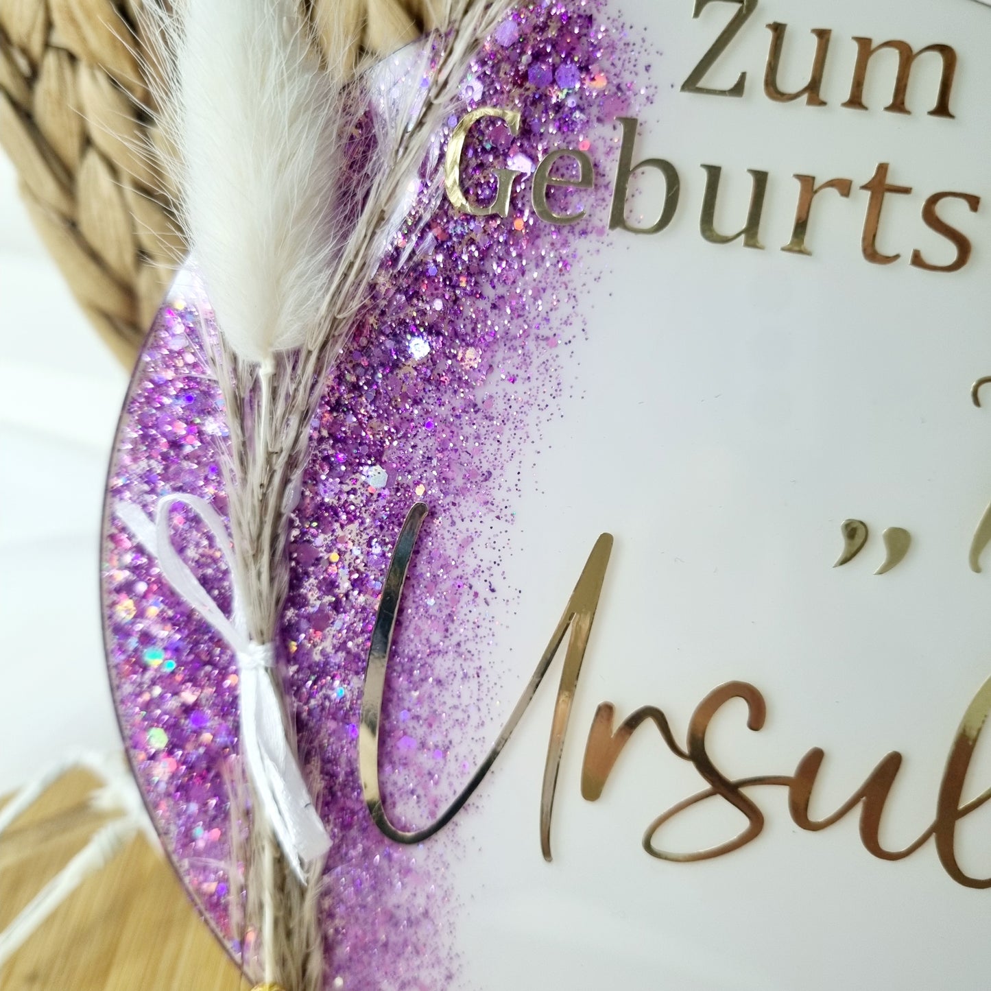 Geschenk zur Taufe | Kommunion | Konfirmation | Tischaufsteller | Empfangsschild