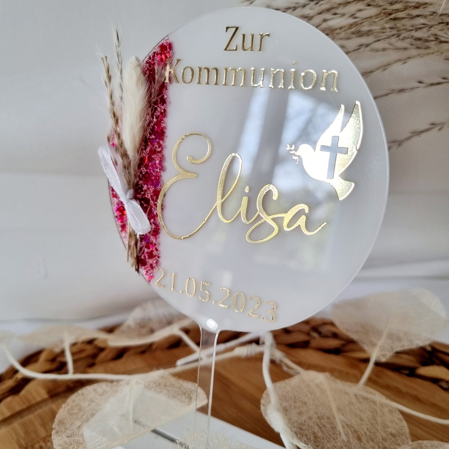 Cake Topper zur Kommunion | Konfirmation | Firmung