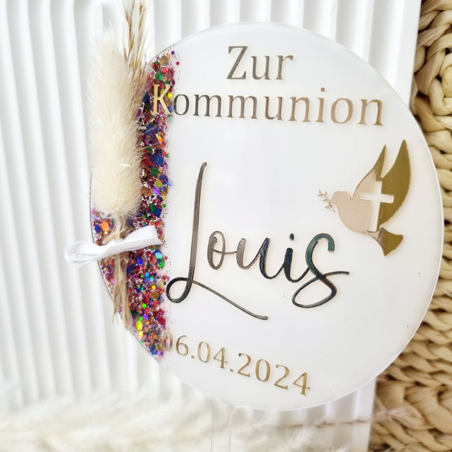 Cake Topper zur Kommunion | Konfirmation | Firmung