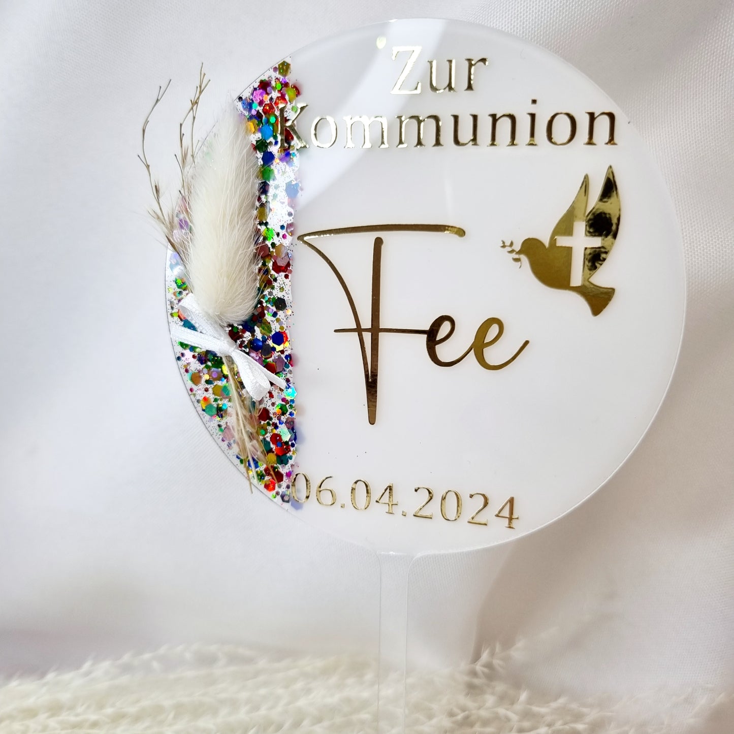 Cake Topper zur Kommunion | Konfirmation | Firmung