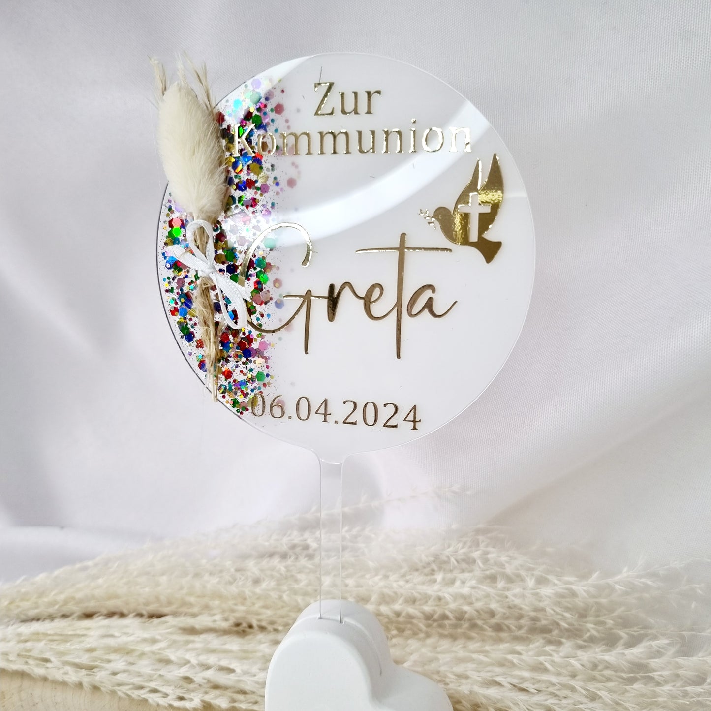 Cake Topper zur Kommunion | Konfirmation | Firmung