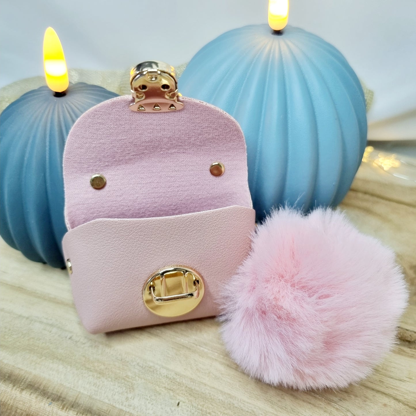 Mini-Tasche Schlüsselanhänger aus PU-Leder
