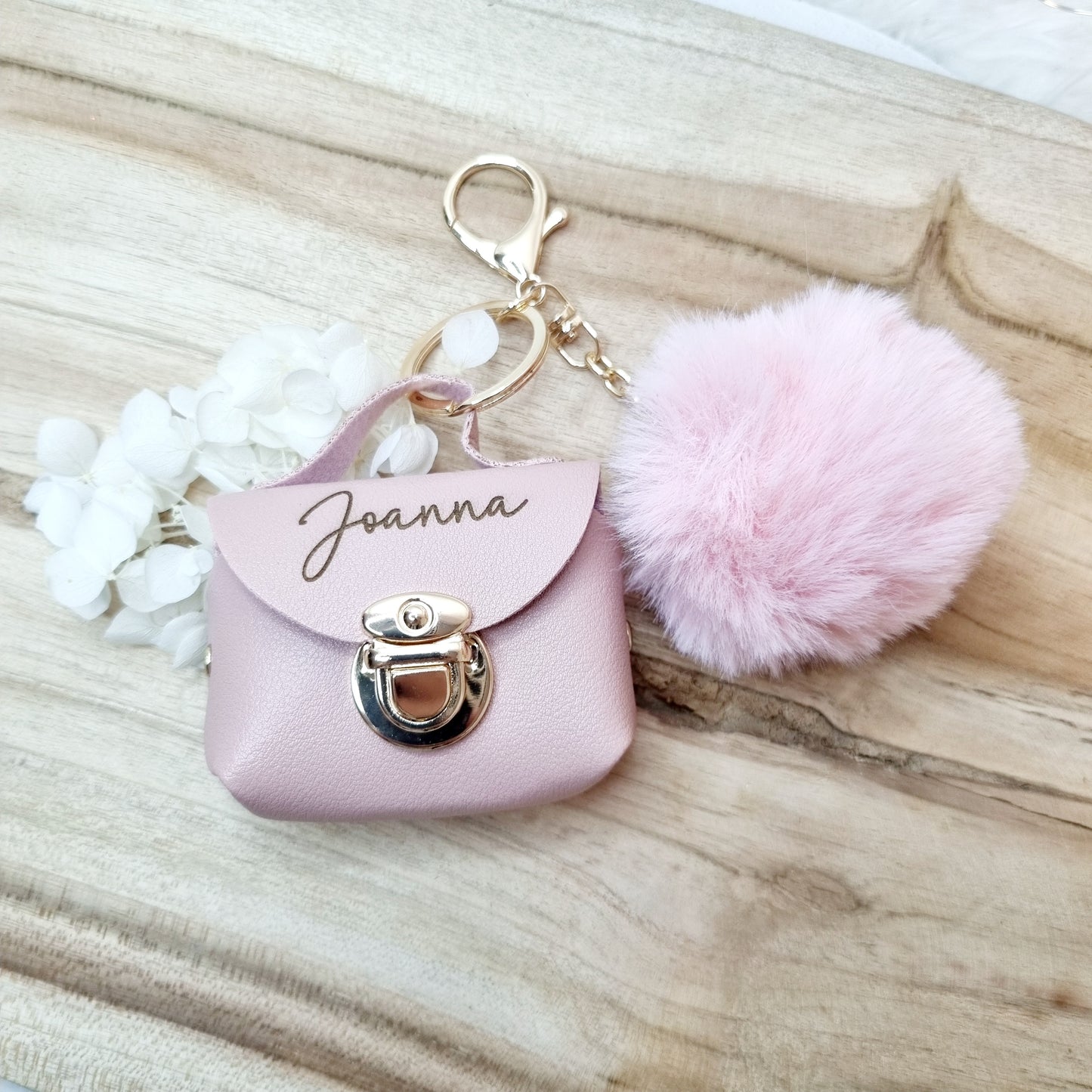 Mini-Tasche Schlüsselanhänger aus PU-Leder
