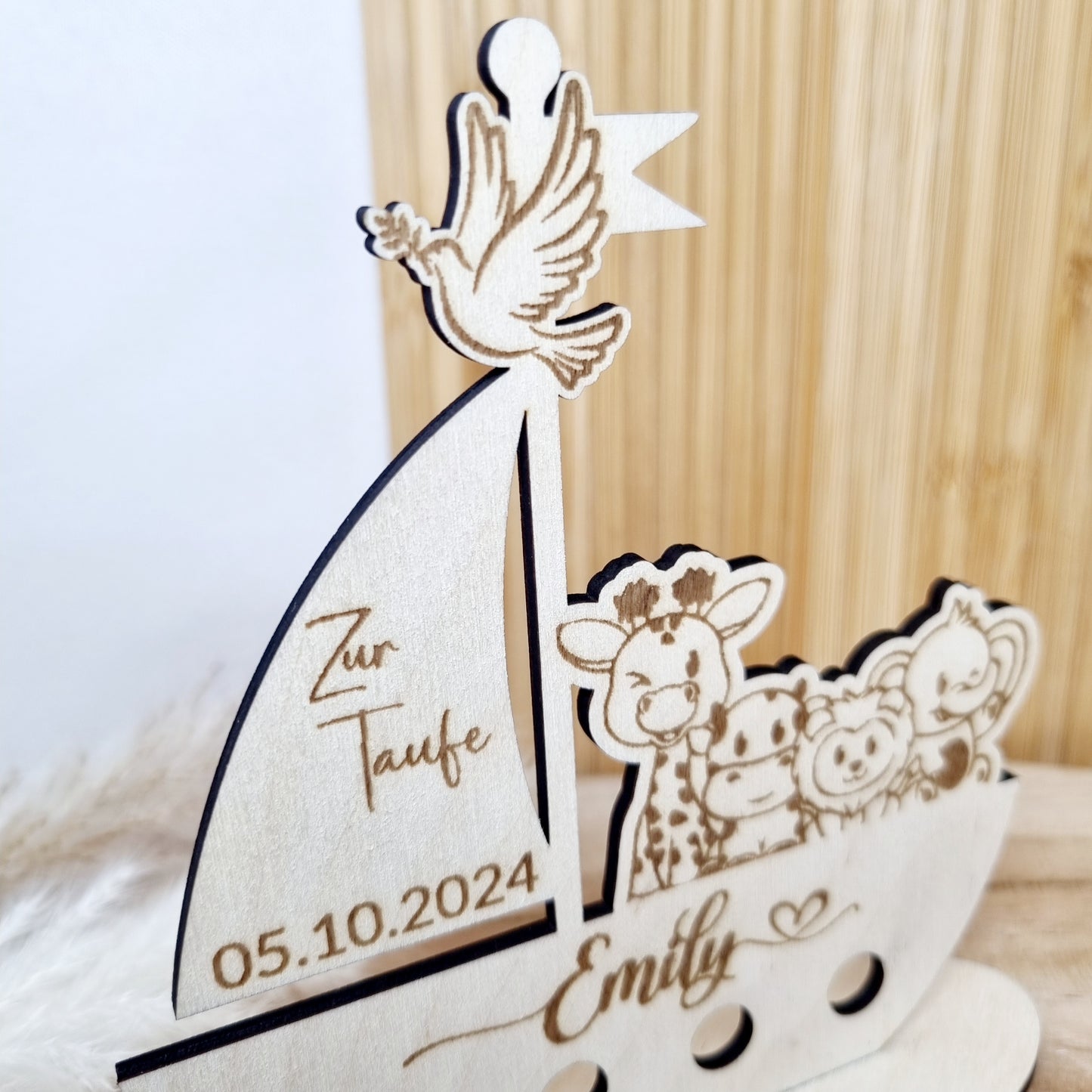 Personalisiertes Geldgeschenk zur Taufe | Arche Noah