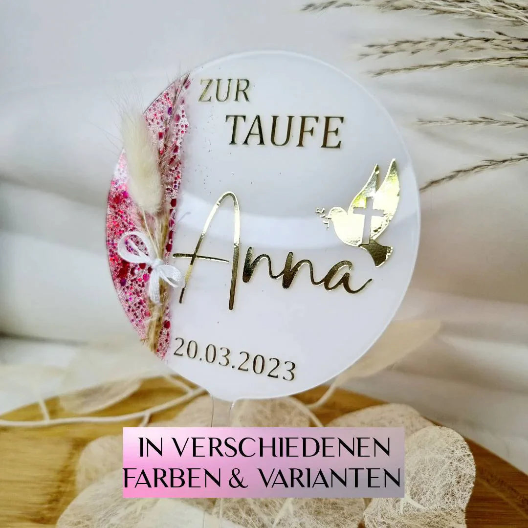 Cake Topper zur Kommunion | Konfirmation | Firmung