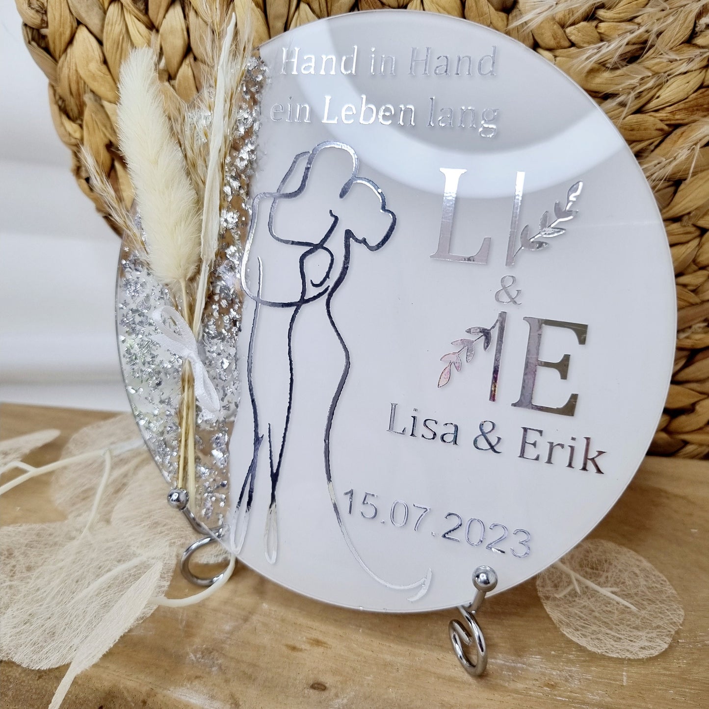 Acryl Aufsteller zur Hochzeit | Mr. & Mr. | Mrs. & Mrs.