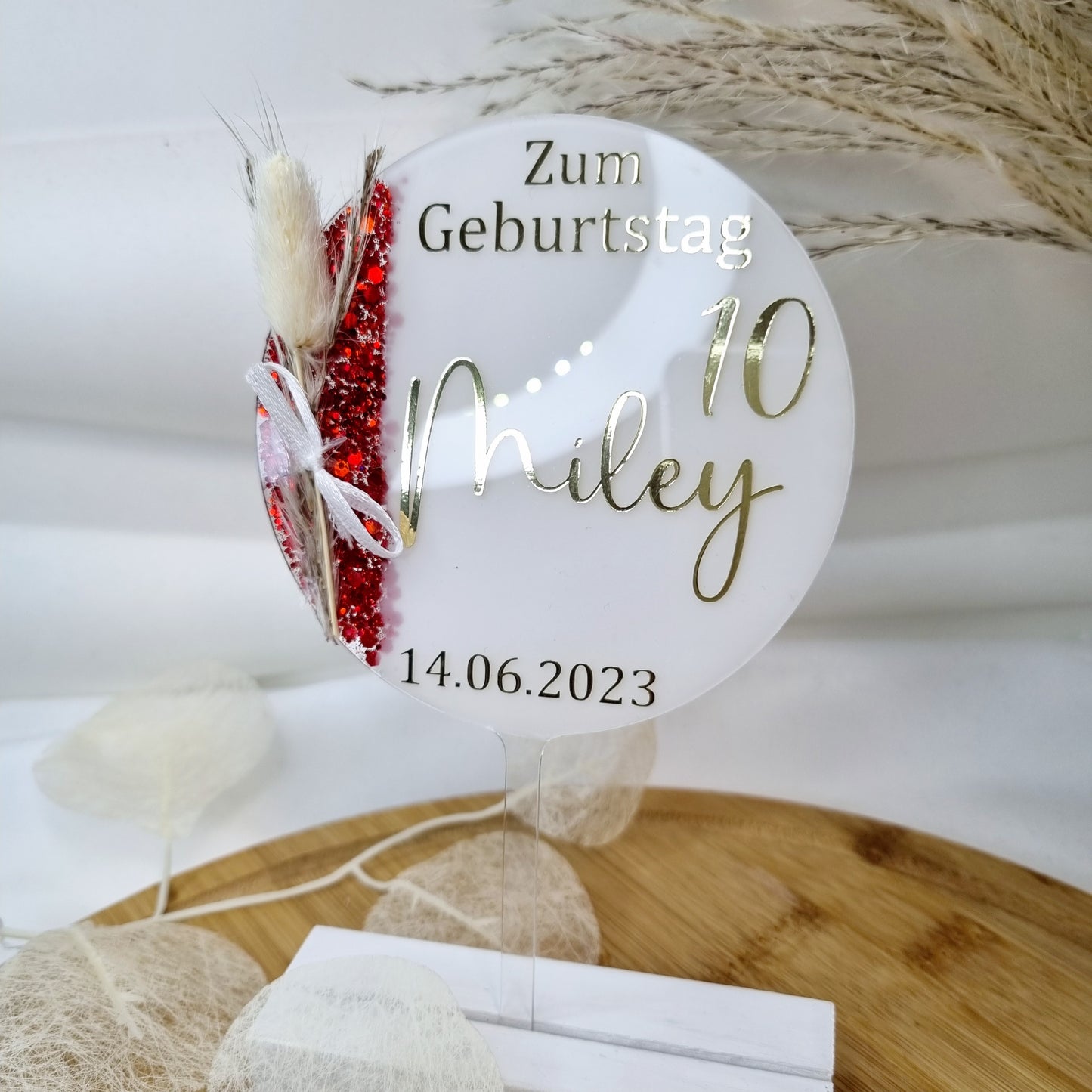 Cake Topper zum Geburtstag