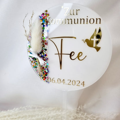 Cake Topper zur Kommunion | Konfirmation | Firmung