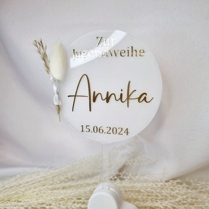 Cake Topper zum Geburtstag