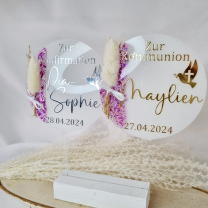 Cake Topper zur Kommunion | Konfirmation | Firmung