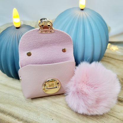 Mini-Tasche Schlüsselanhänger aus PU-Leder
