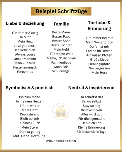 Personalisierter Umschlag-Schlüsselanhänger mit Gravur – Emotion zum Mitnehmen