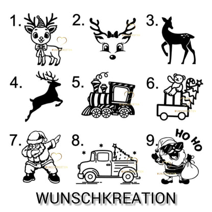 Personalisierter Adventskalender aus Holz – Magische Vorfreude für Kinder & Familien