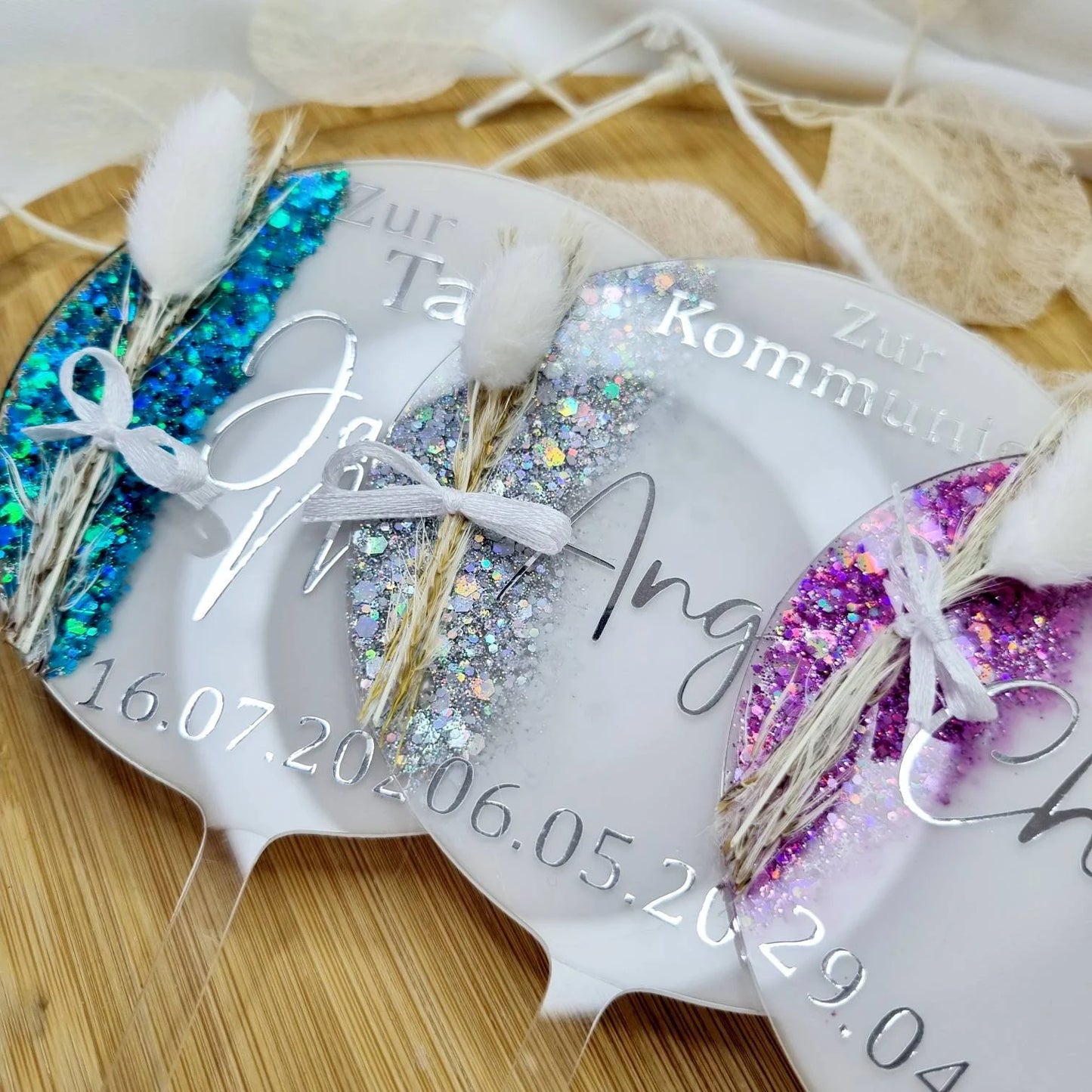 Personalisierte Geburtstafel | Namensschild | Meilenstein „Hallo Welt“ | Bekanntgabe des Namens | Acryl | Babyshower | Meilensteinkarte
