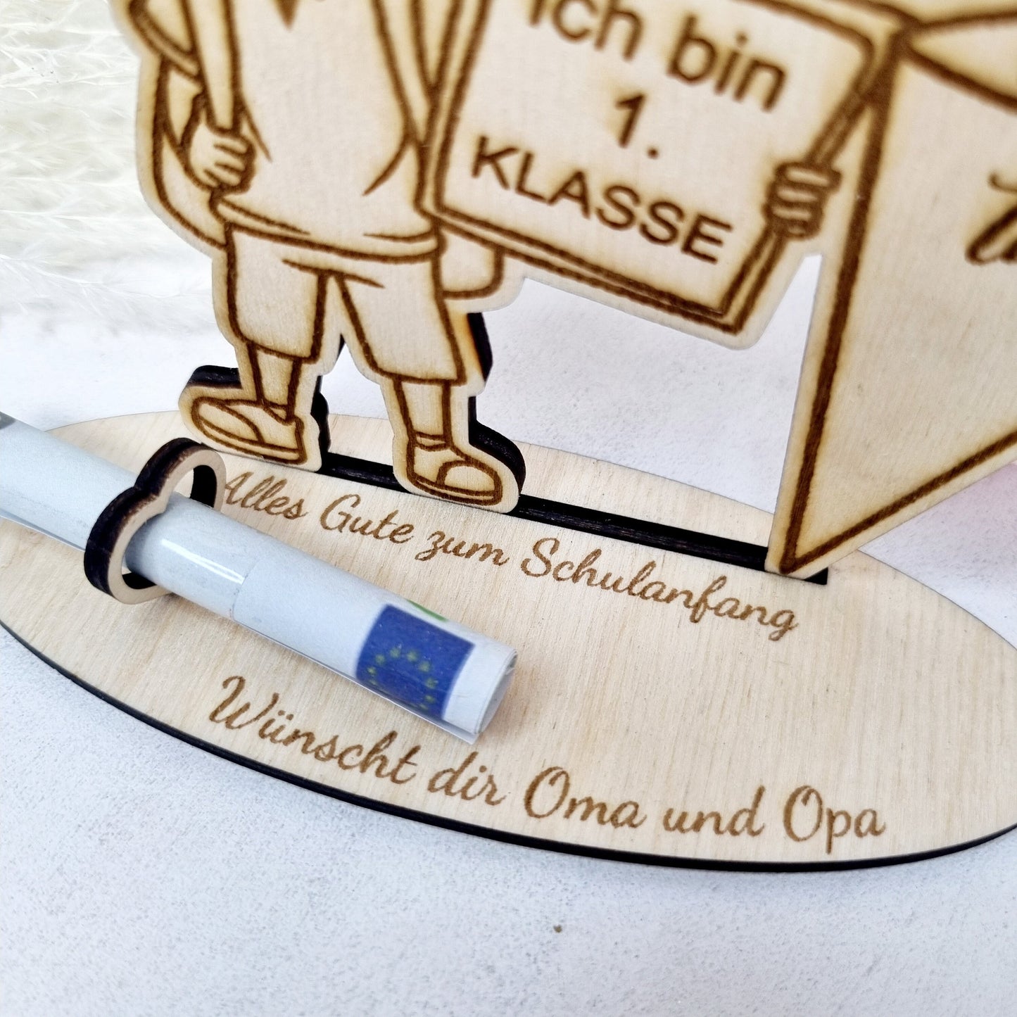 Geldgeschenk zur Einschulung – Personalisiert & Einzigartig | Schultüte | Schulkind | Mädchen & Junge