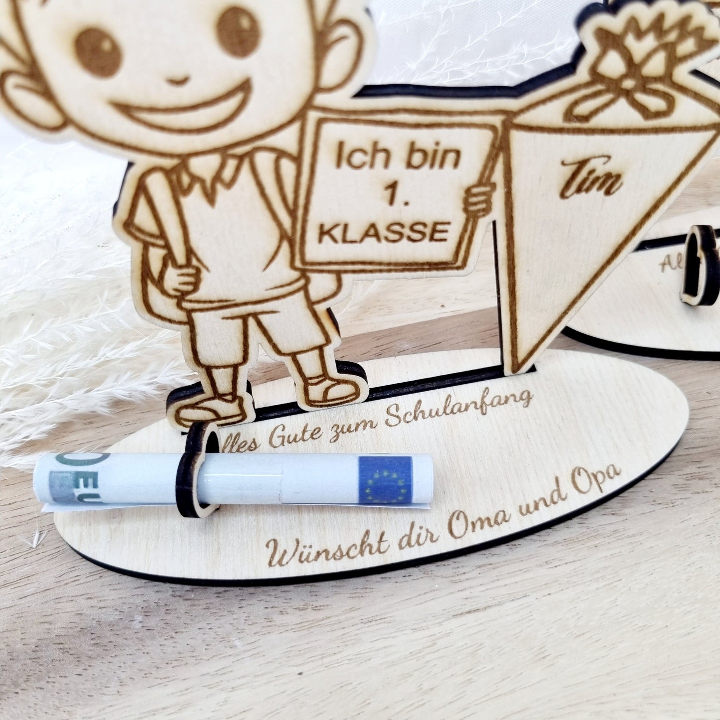 Geldgeschenk zur Einschulung – Personalisiert & Einzigartig | Schultüte | Schulkind | Mädchen & Junge