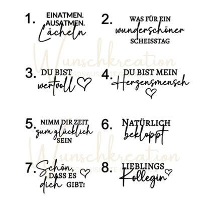 Becher | Tasse mit Spruch | Kaffeetasse | Steinguttasse  | Personalisiert
