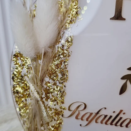 Acryl Aufsteller zur Hochzeit | Initialen